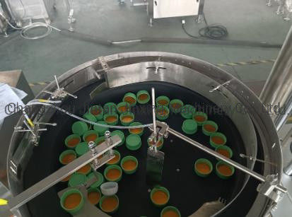 Prodotti per la cura dei capelli Bottiglia rotonda Macchina di tappo lineare completamente automatica