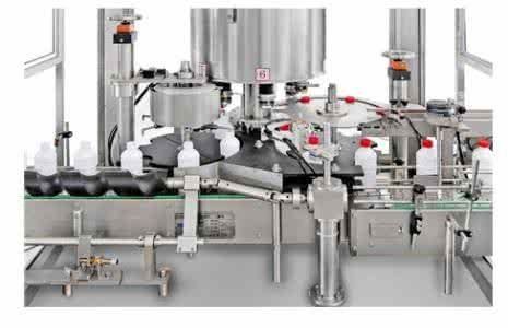 Il prodotto disinfettante detergente della mano della tappatrice di Multihead insapona il materiale da otturazione e la tappatrice liquidi automatici